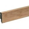 Bester Verkauf 🌟 BAUHAUS Profiles And More Sockelleiste KU51L Cognac Eiche 2,4 M X 15 Mm X 50 Mm, Gerade 🎁