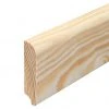 Besorgen 👏 BAUHAUS Profiles And More Sockelleiste 2,4 M X 1,3 Cm X 6 Cm, Kiefer, Unbehandelt 👍