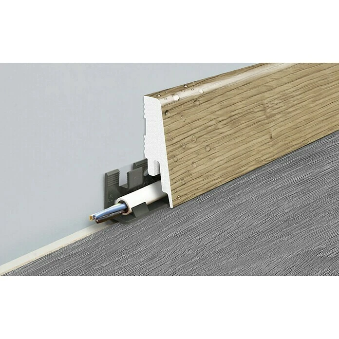 Neu 🔔 BAUHAUS LOGOCLIC Sockelleiste K58 C Sunny Side 2,4 M X 1,8 Cm X 5,8 Cm, Gerade ✔️ 1 Neu 🔔 BAUHAUS LOGOCLIC Sockelleiste K58 C Sunny Side 2,4 M X 1,8 Cm X 5,8 Cm, Gerade ✔️