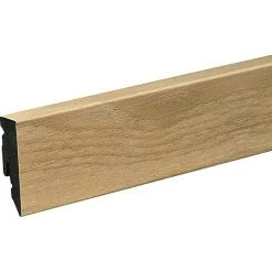 Billig 😉 BAUHAUS Profiles And More Sockelleiste KU51L Aspen Eiche 2,4 M X 15 Mm X 50 Mm, Gerade ⭐