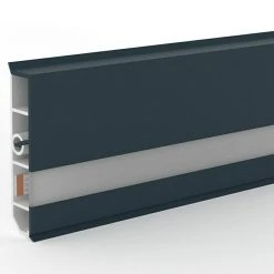 Coupon 🧨 BAUHAUS Deckprofil Cubica LS80 Light Down Anthrazit, 2,5 M X 19 Mm X 80 Mm 😉