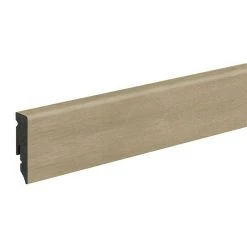 Schlussverkauf 🧨 BAUHAUS Profiles And More Sockelleiste KU51L Châteaux Neuf 2,4 M X 15 Mm X 50 Mm, Gerade ✔️