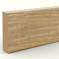 Angebote 🎁 BAUHAUS Sockelleiste Cubu 60 Alsace 2,5 M X 13 Mm X 60 Mm, Gerade 🎁