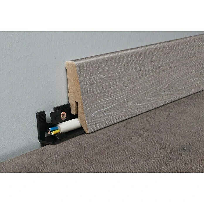 Brandneu 👏 BAUHAUS MyStyle Sockelleiste K58 C Anvil Oak 2,6 M X 18 Mm X 58 Mm, Gerade 💯 1 Brandneu 👏 BAUHAUS MyStyle Sockelleiste K58 C Anvil Oak 2,6 M X 18 Mm X 58 Mm, Gerade 💯