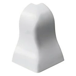 Bester Verkauf 🧨 BAUHAUS LOGOCLIC Außenecke K40 Chrom, 2 Stk., Geeignet Für: Sockelleiste K40 🔥