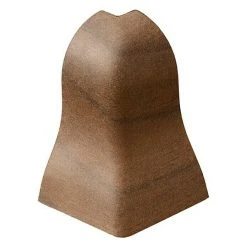 Bestes Angebot ✨ BAUHAUS LOGOCLIC Außenecke K40 Nussbaum, 2 Stk., Geeignet Für: Sockelleiste K40 🌟