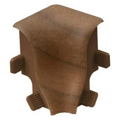 Budget ✔️ BAUHAUS LOGOCLIC Innenecke K40 Nussbaum, 2 Stk., Geeignet Für: Sockelleiste K40 ❤️