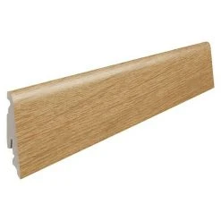 Brandneu ✔️ BAUHAUS Living By Haro Sockelleiste Eiche Modena 2,2 M X 19 Mm X 58 Mm, Gerade 😉