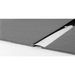 Bestes Angebot ⌛ BAUHAUS LOGOCLIC Übergangsprofil 110 Edelstahl Glänzend, 2,7 M X 30 Mm X 3,5 Mm, Montageart: Schrauben, Mittig Versenkt Gelocht ✔️
