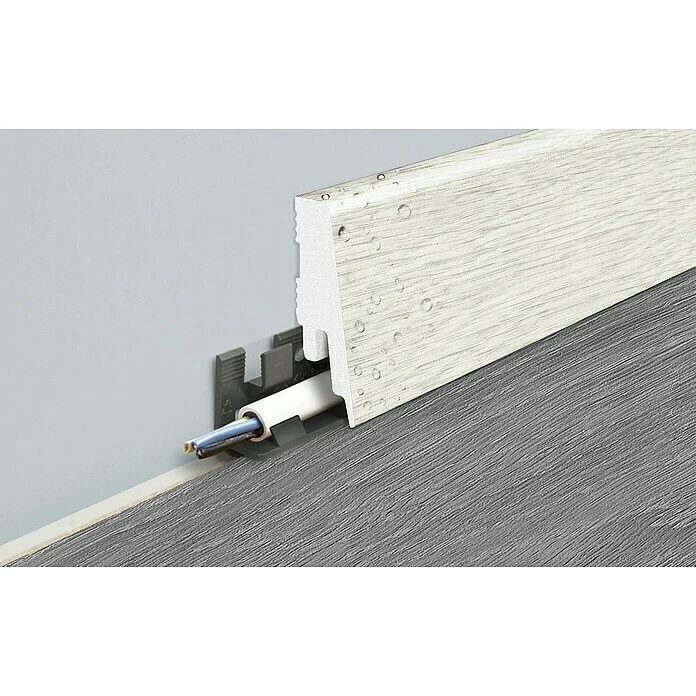 Besorgen 🛒 BAUHAUS LOGOCLIC Sockelleiste K58 C Creamy Oak 2,4 M X 18 Mm X 58 Mm, Gerade ✨ 1 Besorgen 🛒 BAUHAUS LOGOCLIC Sockelleiste K58 C Creamy Oak 2,4 M X 18 Mm X 58 Mm, Gerade ✨