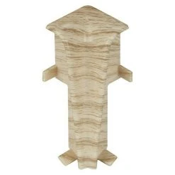 Bestes Angebot 🌟 BAUHAUS Egger Innenecke Eiche Hell, 2 Stk., Passend Für: Egger Sockelleisten 17 X 60 Mm ❤️