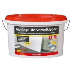 Rabatt 😀 BAUHAUS Decotric Universal-Montagekleber 6 Kg, Gebrauchsfertig, Anwendungsbereich: Innen 😉