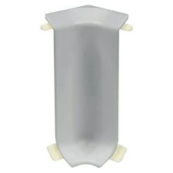 Bestes Angebot 😍 BAUHAUS LOGOCLIC Innenecke Hellgrau, 2 Stk., Geeignet Für: Hartschaum-Sockelleisten ⭐