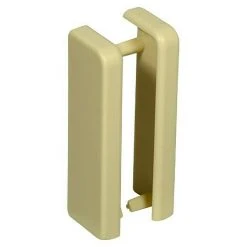 Großhandel 🌟 BAUHAUS Profiles And More Endkappe FU51L/KU51L Elfenbein, 2 Stk. ✨