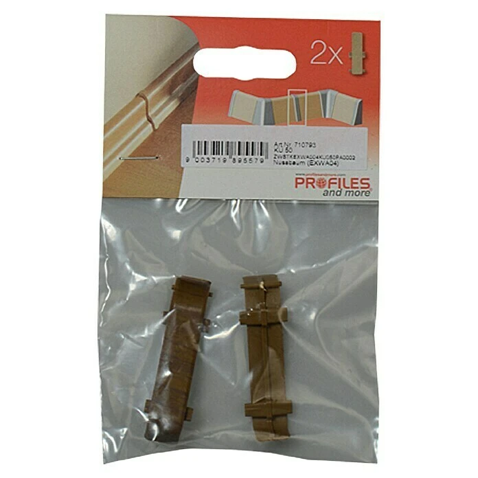 Neu 💯 BAUHAUS Profiles And More Übergangskappe KU050 Nuss, 2 Stk. ✔️ 2 Neu 💯 BAUHAUS Profiles And More Übergangskappe KU050 Nuss, 2 Stk. ✔️ – Bild 2