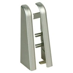 Auslauf ⌛ BAUHAUS Profiles And More Endkappe FU60L Silber, 2 Stk. 🎁