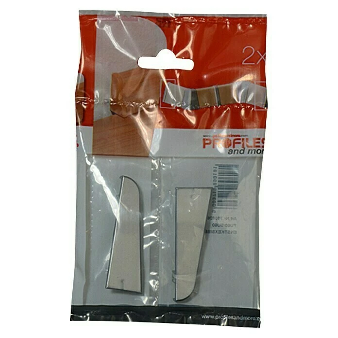 Auslauf ⌛ BAUHAUS Profiles And More Endkappe FU60L Silber, 2 Stk. 🎁 2 Auslauf ⌛ BAUHAUS Profiles And More Endkappe FU60L Silber, 2 Stk. 🎁 – Bild 2