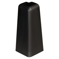 Bestpreis ✔️ BAUHAUS Egger Außenecke Schwarz, 2 Stk., Passend Für: Egger Sockelleisten 17 X 60 Mm ✔️