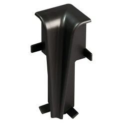 Bestes Angebot ❤️ BAUHAUS Egger Innenecke Schwarz, 2 Stk., Passend Für: Egger Sockelleisten 17 X 60 Mm ✨