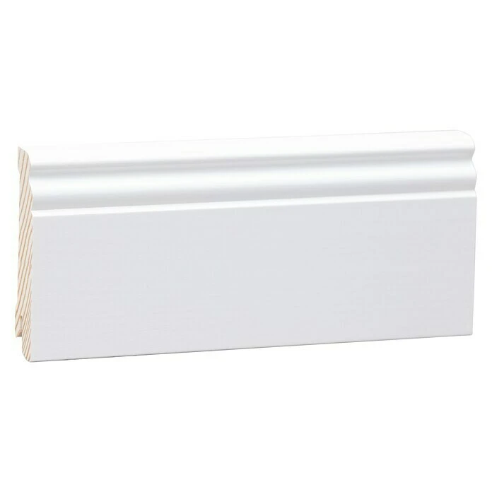 Neu 😀 BAUHAUS Sockelleiste Weiß, 2,4 M X 1,8 Cm X 8 Cm, Profiliert ⌛ 2 Neu 😀 BAUHAUS Sockelleiste Weiß, 2,4 M X 1,8 Cm X 8 Cm, Profiliert ⌛ – Bild 2