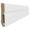 Schlussverkauf 🧨 BAUHAUS BaukulitVox Estilo Sockelleiste E301 Weiß, 2.400 X 18 X 75 Mm 🔔