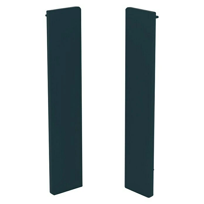 Auslauf 🧨 BAUHAUS Endkappe Cubica LS80 Anthrazit, 2 Stk. 😀 1 Auslauf 🧨 BAUHAUS Endkappe Cubica LS80 Anthrazit, 2 Stk. 😀